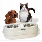 美國Durapet兩用寵物餐桌(小)寵物碗兼飼料儲存桶8磅,可加水瓶